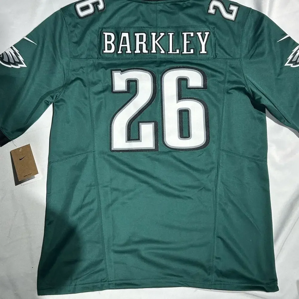 Nike Philadelphia Eagles Saquon‎ Barkley #26 Dri-Fit Football Jersey Size L